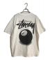 NIKE (ナイキ) stussy (ステューシー) NRG FL SS 8 Ball T-Shirt ホワイト×ブラック サイズ:XL：8000円