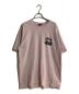 stussy（ステューシー）の古着「DICE PIGMENT DYED TEE/ダイスピグメントダイティー」｜ピンク