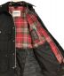 中古・古着 Barbour (バブアー) WHITE MOUNTAINEERING (ホワイトマウンテ二アニング) ワックスコットンフードジャケット ブラック サイズ:34：18000円