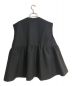 ELLA (エラ) doby cloth frill vest/ボディークロスフリルベスト ブラック サイズ:F：14000円