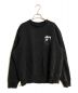 stussy（ステューシー）の古着「8ボールプリントスウェット」｜ブラック