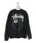 stussy (ステューシー) 8ボールプリントスウェット ブラック サイズ:L：10000円