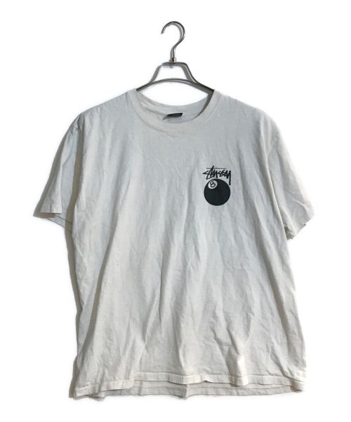 stussy（ステューシー）stussy (ステューシー) 8 BALL TEE/エイトボールティー ホワイト サイズ:SIZE XLの古着・服飾アイテム