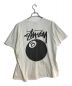 stussy (ステューシー) 8 BALL TEE/エイトボールティー ホワイト サイズ:SIZE XL：7000円