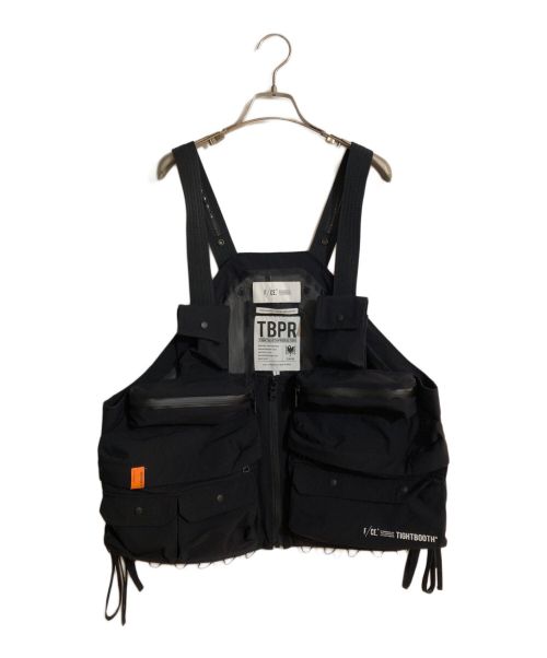 F/CE.（エフシーイー）F/CE. (エフシーイー) TIGHTBOOTH PRODUCTION (タイトブースプロダクション) VEST/ベスト ブラック サイズ:Fの古着・服飾アイテム