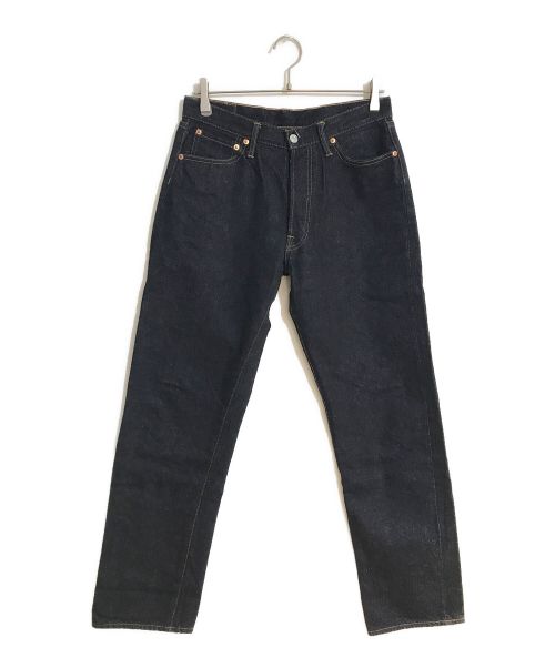 DENIME（ドゥニーム）DENIME (ドゥニーム) 14.5oz レギュラーテーパード セルビッチデニムパンツ インディゴ サイズ:32の古着・服飾アイテム