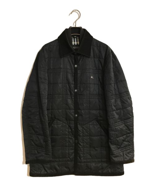 BURBERRY BLACK LABEL（バーバリーブラックレーベル）BURBERRY BLACK LABEL (バーバリーブラックレーベル) キルティングコート ブラック サイズ:Mの古着・服飾アイテム