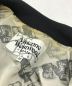 中古・古着 Vivienne Westwood man (ヴィヴィアン ウェストウッド マン) ミントカラーウールライダースジャケット ブラック サイズ:46：13000円