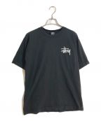 stussyステューシー）の古着「OLDプリントTシャツ/オールドプリントティーシャツ」｜ネイビー