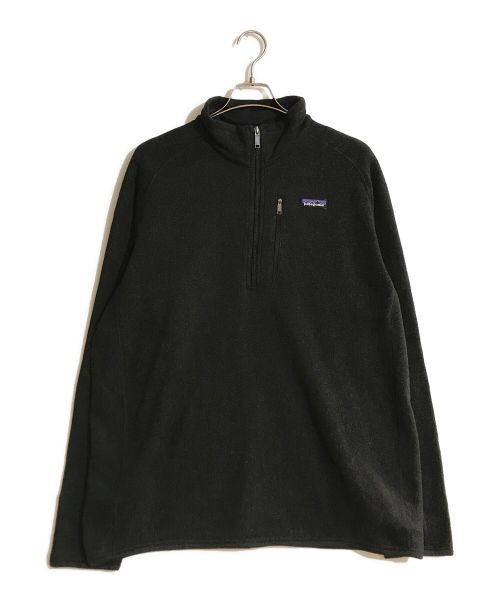 Patagonia（パタゴニア）Patagonia (パタゴニア) ベターセーター ハーフジップ ブラック サイズ:XLの古着・服飾アイテム