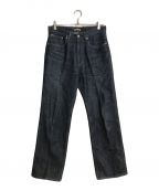 AURALEEオーラリー）の古着「HARD TWIST DENIM 5P PANTS INDIGO/ハードツイストデニム5Pパンツ」｜インディゴ