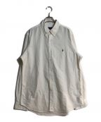 RALPH LAURENラルフローレン）の古着「CLASSIC FIT OXFORD BD SHIRT/クラシックフィットオックスフォードボタンダウンシャツ」｜ホワイト