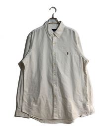 RALPH LAUREN（ラルフローレン）の古着「CLASSIC FIT OXFORD BD SHIRT/クラシックフィットオックスフォードボタンダウンシャツ」｜ホワイト