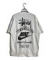 NIKE (ナイキ) stussy (ステューシー) The Wide World Tribe/ザワイドワールドトライブ ホワイト サイズ:M：11000円