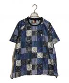 KITHキス）の古着「Indigo Patchwork Howard Tee」｜ネイビー