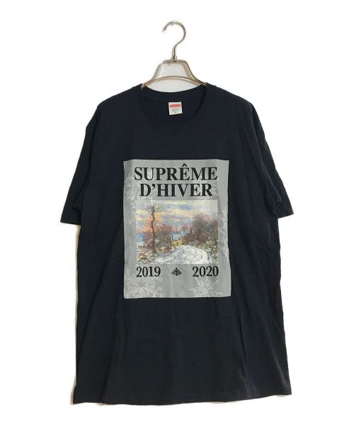 SUPREME（シュプリーム）SUPREME (シュプリーム) 19FW D'HIVER TEE/19FWディヴェールティー ネイビー サイズ:Mの古着・服飾アイテム