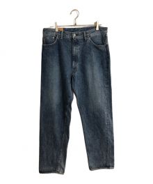 KAPTAIN SUNSHINE（キャプテンサンシャイン）の古着「5P Zipper Front Denim Pants」｜ブルー