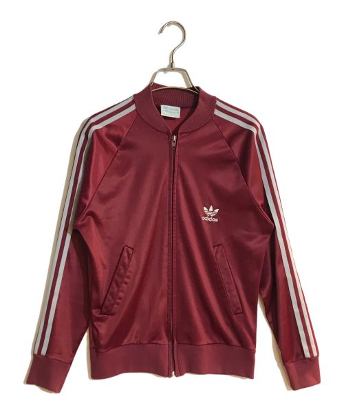 adidas Originals（アディダスオリジナル）adidas Originals (アディダスオリジナル) ヴィンテージトラックジャケット レッド サイズ:XSの古着・服飾アイテム