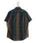 SUPREME (シュプリーム) shadow plaid shirt/シャドウプレイドシャツ グリーン×ブラウン サイズ:M：8000円