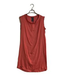 ANN DEMEULEMEESTER（アンドゥムルメステール）の古着「TUNIC ARIANA RED チュニック/チュニックアリアナレッド」｜ピンク