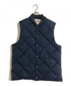 REMI RELIEF×BEAMS PLUSレミレリーフ×ビームスプラス）の古着「別注 Down Vest/ダウンベスト」｜ネイビー