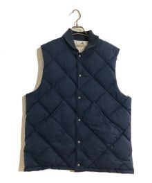 REMI RELIEF×BEAMS PLUS（レミレリーフ×ビームスプラス）の古着「別注 Down Vest/ダウンベスト」｜ネイビー