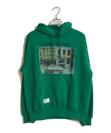 Schott（ショット）の古着「HOODED SWEAT "PHOTO"/フーディースウェットフォト」｜グリーン