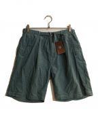 POST O'ALLSポストオーバーオールズ）の古着「summer cords E-Z Lax 4 Shorts/サマーコーズ イージーラックス4ショーツ」｜グリーン