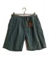 POST O'ALLS（ポストオーバーオールズ）の古着「summer cords E-Z Lax 4 Shorts/サマーコーズ イージーラックス4ショーツ」｜グリーン