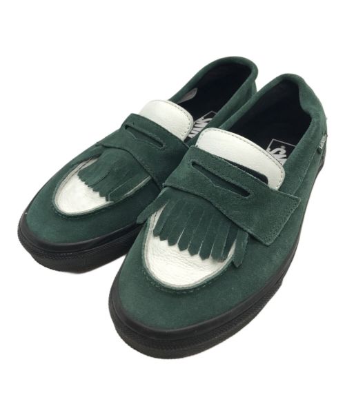 VANS（バンズ）VANS (バンズ) 在原みゆ紀 Loafer V196CF MA グリーン サイズ:24cmの古着・服飾アイテム