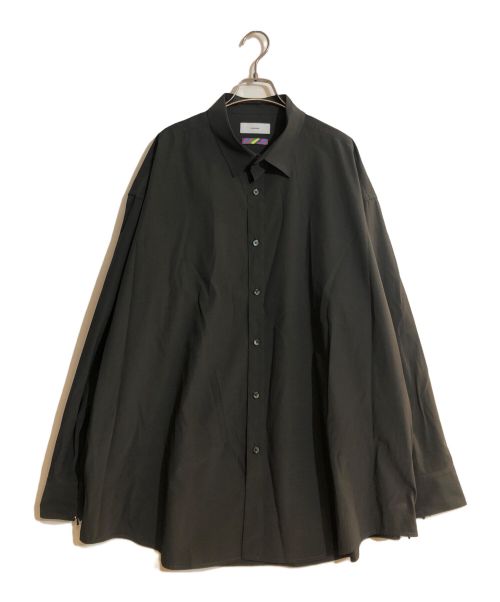 is-ness（イズネス）is-ness (イズネス) Graphpaper (グラフペーパー) 別注 Ventilation Long Sleeve Shirt/ベンチレーションロングスリーブシャツ グレー サイズ:ONE SIZEの古着・服飾アイテム