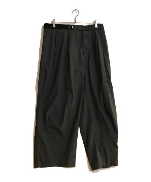 is-ness（イズネス）is-ness (イズネス) Graphpaper (グラフペーパー) 別注 Balloon Chefpants/バルーンシェフパンツ グレー サイズ:ｆreeの古着・服飾アイテム