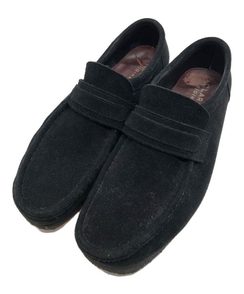 CLARKS（クラークス）CLARKS (クラークス) Wallabee Loafer ブラック サイズ:27.5の古着・服飾アイテム