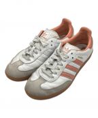 adidasアディダス）の古着「Samba OG/サンバオージェー」｜ホワイト×ピンク