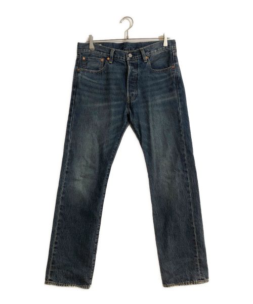 LEVI'S（リーバイス）LEVI'S (リーバイス) JOURNAL STANDARD relume (ジャーナルスタンダード レリューム) 別注 ユーズド加工 PREMIUM 501 インディゴ サイズ:32×30の古着・服飾アイテム