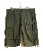 Engineered Garments×BEAMS PLUSエンジニアド ガーメンツ×ビームスプラス）の古着「別注 BDU 3/4 Shorts Poplin/ショーツポプリン」｜グリーン