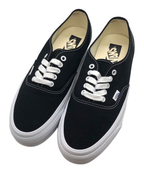 VANS（バンズ）VANS (バンズ) AUTHENTIC REISSUE 44 LX/オ―センティックリイシュウ BLACK/WHITE サイズ:27.5cmの古着・服飾アイテム