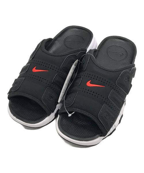 NIKE（ナイキ）NIKE (ナイキ) Air More Uptempo Slide/エアモアアップテンポスライド Black/Clear/White サイズ:27cm 未使用品の古着・服飾アイテム