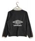 9090 (9090) UMBRO (アンブロ) Stripe L/S Game Shirt グレー サイズ:M：8000円