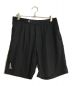 Graphpaper（グラフペーパー）の古着「Wooly Cotton Wide Tuck Chef Shorts」｜ブラック