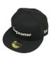 SUPREME（シュプリーム）の古着「Teams Box Logo New Era Supreme」｜ブラック