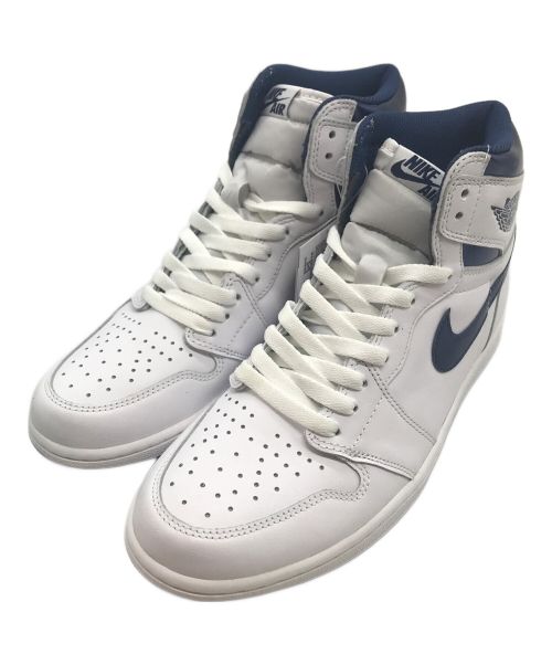 NIKE（ナイキ）NIKE (ナイキ) Air Jordan 1 Retro High （エアージョーダン１レトロハイ） ホワイト サイズ:US9.5の古着・服飾アイテム