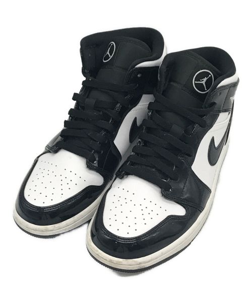 NIKE（ナイキ）NIKE (ナイキ) AIR JORDAN1 MID SE ASW/エアジョーダン1ミッドシーズナルエディションオールスターウィーク ブラック×ホワイト サイズ:27.5cmの古着・服飾アイテム