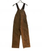 CarHarttカーハート）の古着「SANDSTONE BIB OVERALL」｜ブラウン