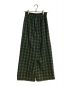 MAISON SPECIAL (メゾンスペシャル) Check Wide Easy Pants/チェックワイドイージーパンツ グリーン サイズ:SIZE 36：7000円