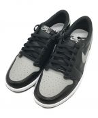 NIKEナイキ）の古着「AIR JORDAN 1 RETRO LOW OG/エアジョーダン1レトロロウオリジナル」｜グレー×ブラック