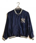 TAILOR 東洋×BEAMSテーラー東洋×ビームス）の古着「別注 ORIGINAL MLB COLLECTION スカジャン」｜ネイビー