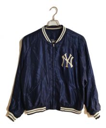 TAILOR 東洋×BEAMS（テーラー東洋×ビームス）の古着「別注 ORIGINAL MLB COLLECTION スカジャン」｜ネイビー