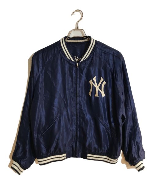 TAILOR 東洋（テーラー東洋）TAILOR 東洋 (テーラー東洋) BEAMS (ビームス) 別注 ORIGINAL MLB COLLECTION スカジャン ネイビー サイズ:Lの古着・服飾アイテム