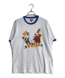 SUPREME（シュプリーム）の古着「23SS Sex In Heaven Ringer Tee/22SSセックスインヘブンリンガーティー」｜ホワイト